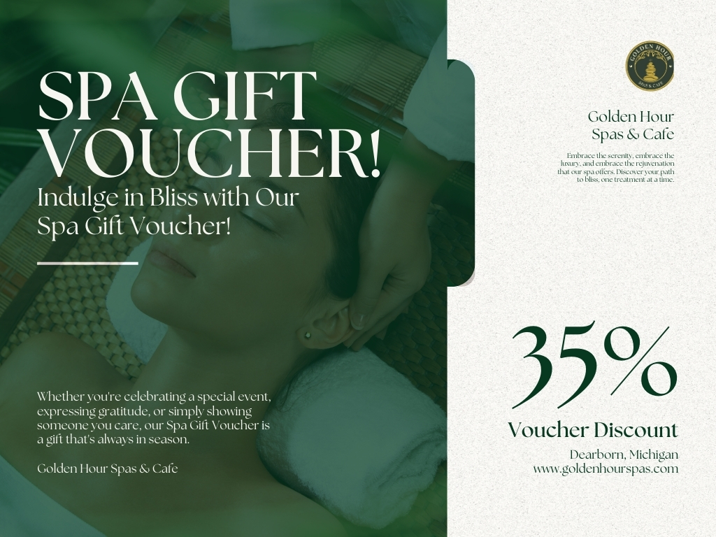 Classy gift spa voucher